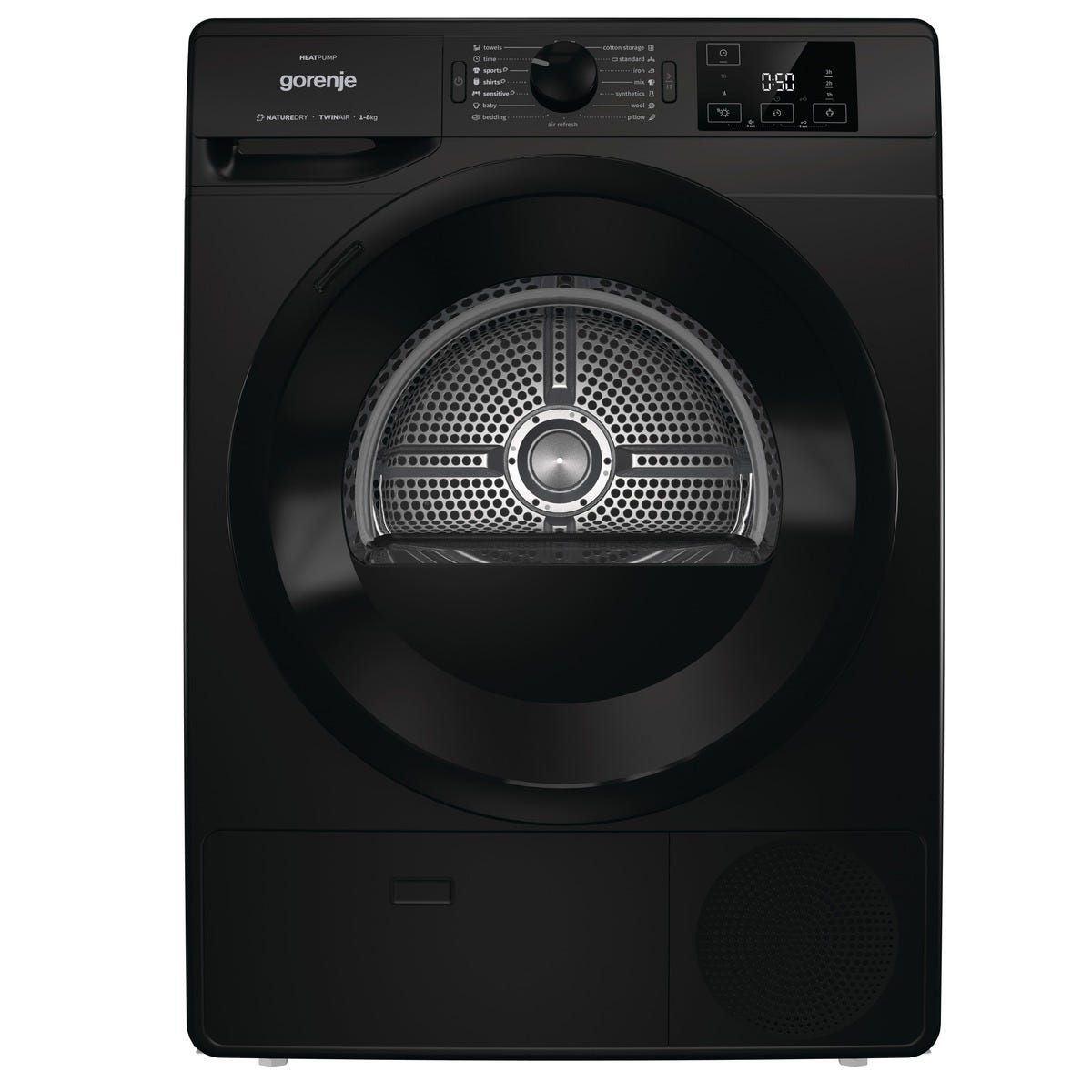 מייבש כביסה gorenje קונדנסור 8 קג דגם DNE82 BGN