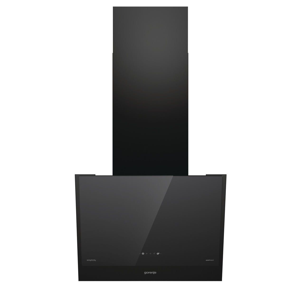 קולט אדים צמוד קיר gorenje בצבע שחור דגם WHI6SYB