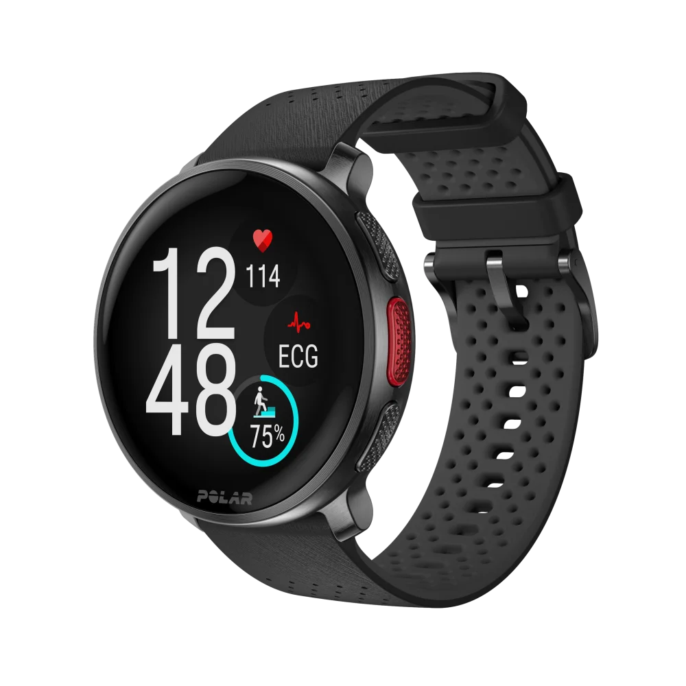שעון ריצה Polar Pacer GPS סגול 150 פרופילי ספורט דופק מדויק באחריות יבואן רשמי
