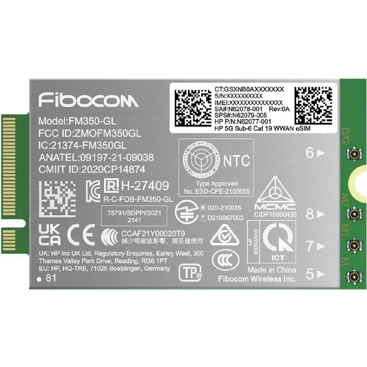 מודם WWAN HP 5G