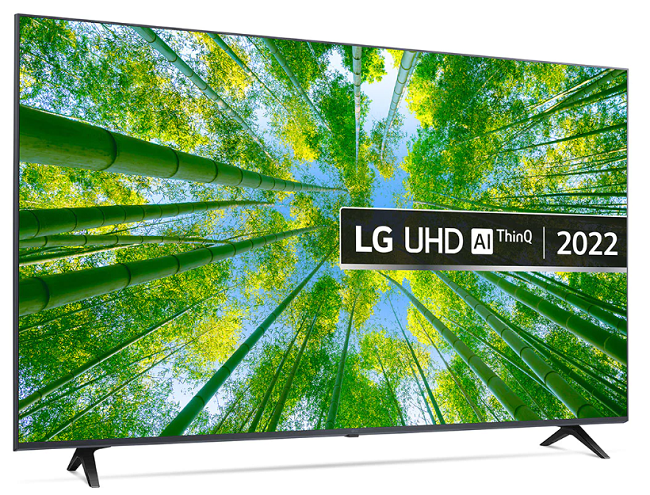טלוויזיה 50 חכמה LG UHD ברזולוציית 4K דגם: 50UQ80006LB