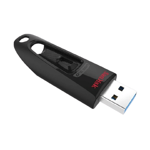 התקן זיכרון SanDisk Cruzer Ultra 128GB USB 3.0 SDCZ48-128G-U46