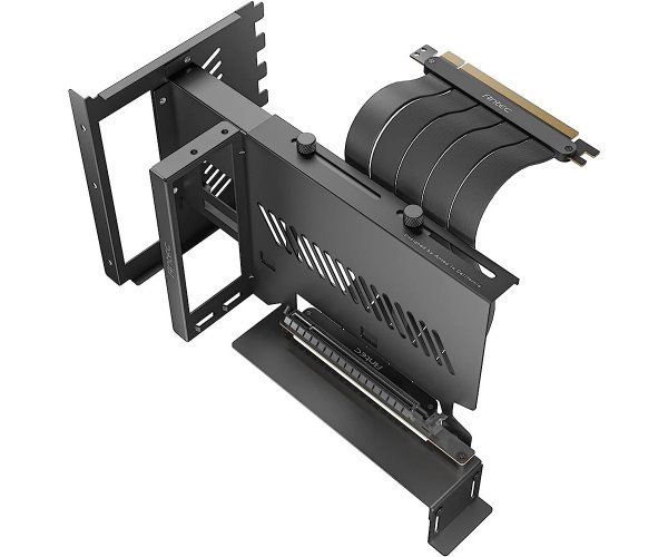 כבל ותושבת לכ. מסך Antec PCIE-4.0 Adjustable Vertical Bracket