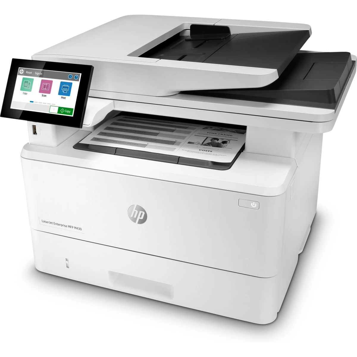 מדפסת HP ליזרג'ט Ent MFP M430f