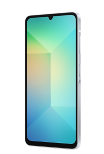 סמארטפון Samsung Galaxy A06 – 6.7 אינץ' HD+ – 4GB/128GB – Helio G85 – כחול בהיר