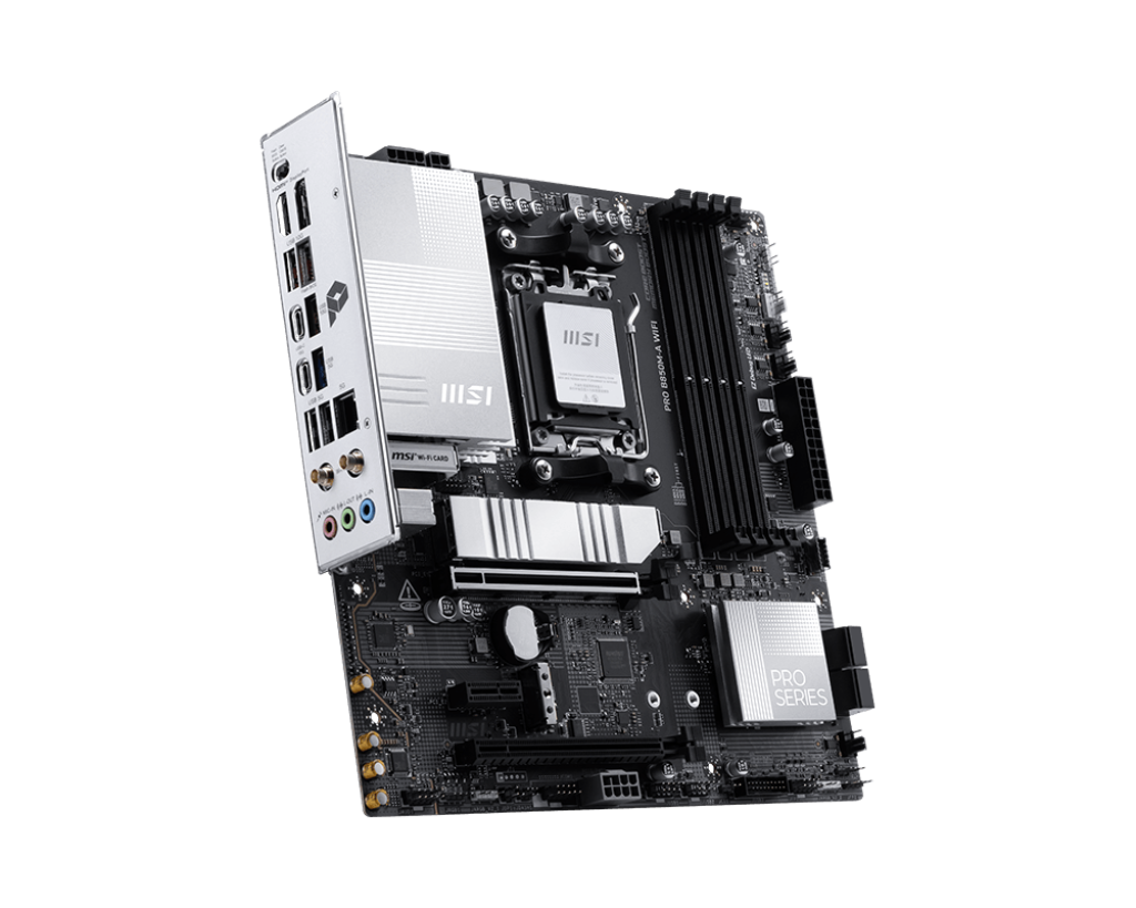 לוח אם MSI PRO B850M-A WIFI AM5 DDR5 WiFi 7 Bluetooth 5.4 באחריות יבואן רשמי