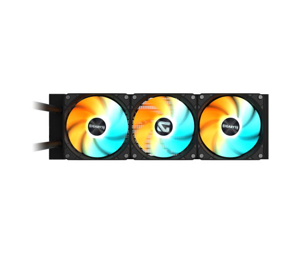 קירור נוזלי משולש Gigabyte Gaming 360 3XARGB 120MM Fan Black