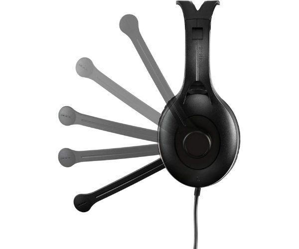 אוזניות BLACK  EDIFIER K800 WITH MICROPHONE USB