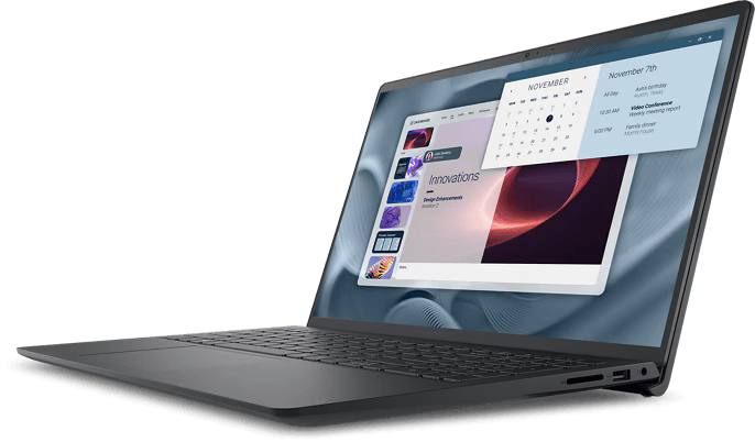 מחשב נייד 15.6 אינץ Dell Pro 15 Essential PV15250 – מעבד Intel Core i7-1355U – זכרון 16GB DDR5 – כונן 512GB SSD – רזולוציה Full HD 120Hz – Ubuntu