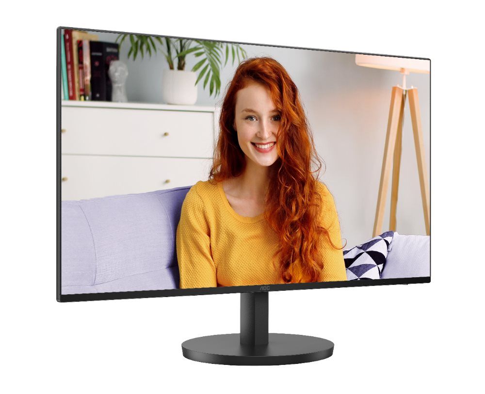 מסך מחשב AOC 24B3HA2 בגודל 23.8'' Full HD פאנל IPS ברענון 100Hz עם רמקולים