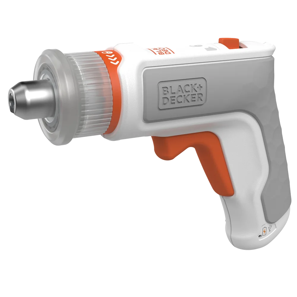 מברגה נטענת BLACK&DECKER 3.6V Li-Ion 1.5Ah מהירות 180 סל"ד מומנט 5.5Nm באחריות יבואן רשמי