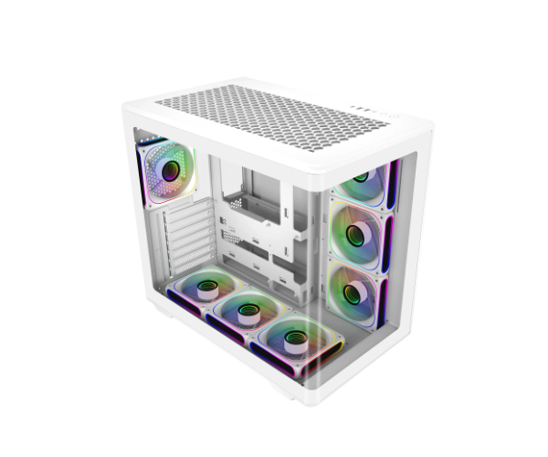 מארז Cooler Master Elite 600 ATX mid-tower USB-C Airflow White