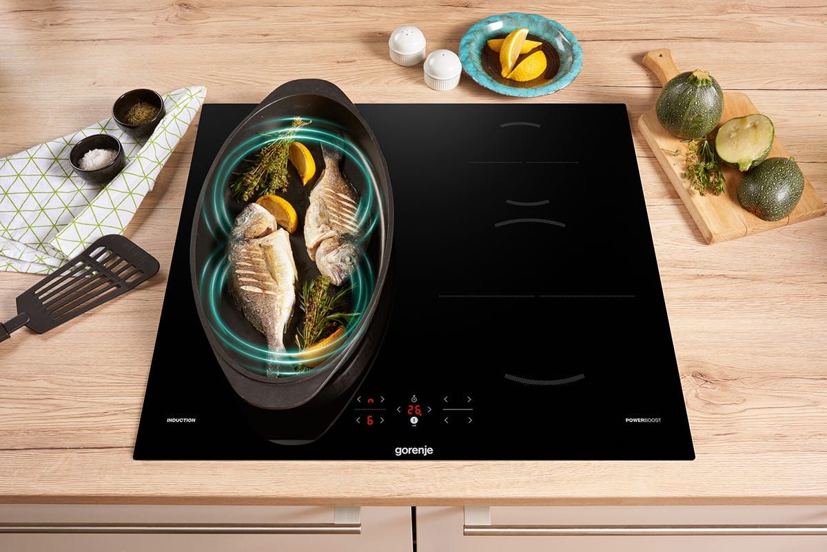 כיריים אינדוקציה gorenje בצבע שחור דגם GI621FMC