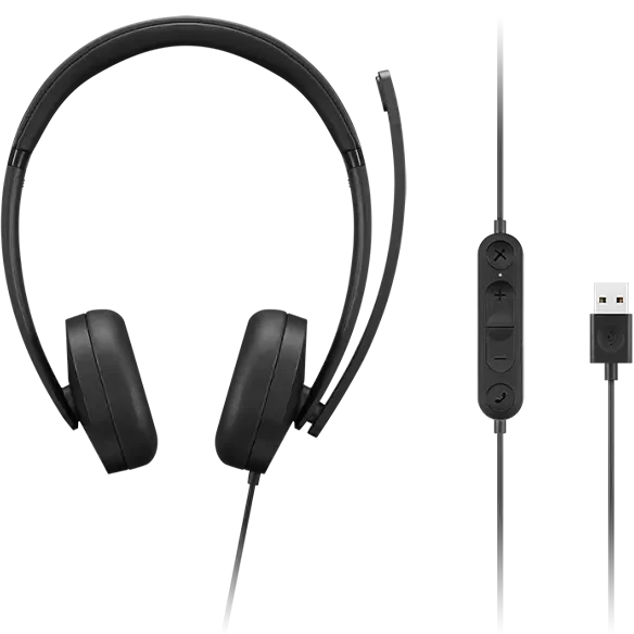 LENOVO USB-A Wired Stereo Headset Gen 2 | 2Y