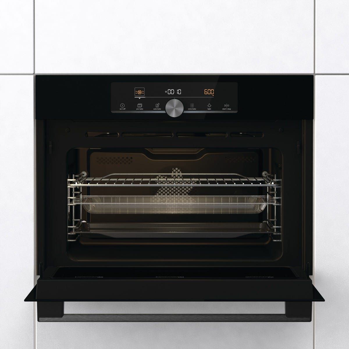 תנור בנוי gorenje משולב מיקרו דגם BCM4547A10BG