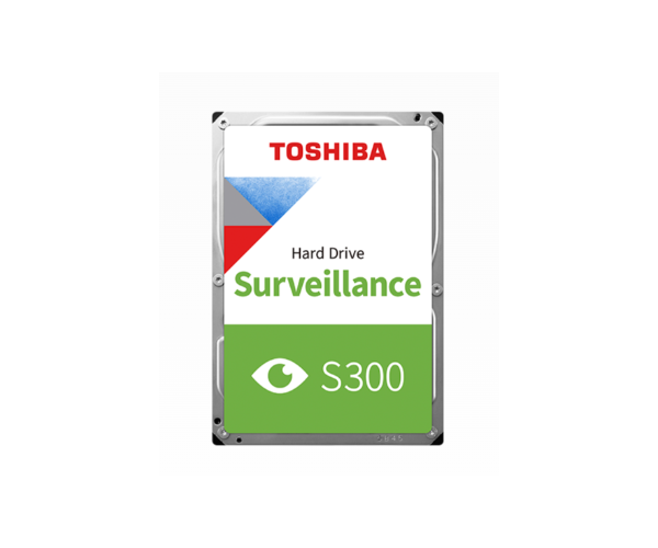 דיסק פנימי למצלמות TOSHIBA S300 4TB SATA 5400RPM 256MB