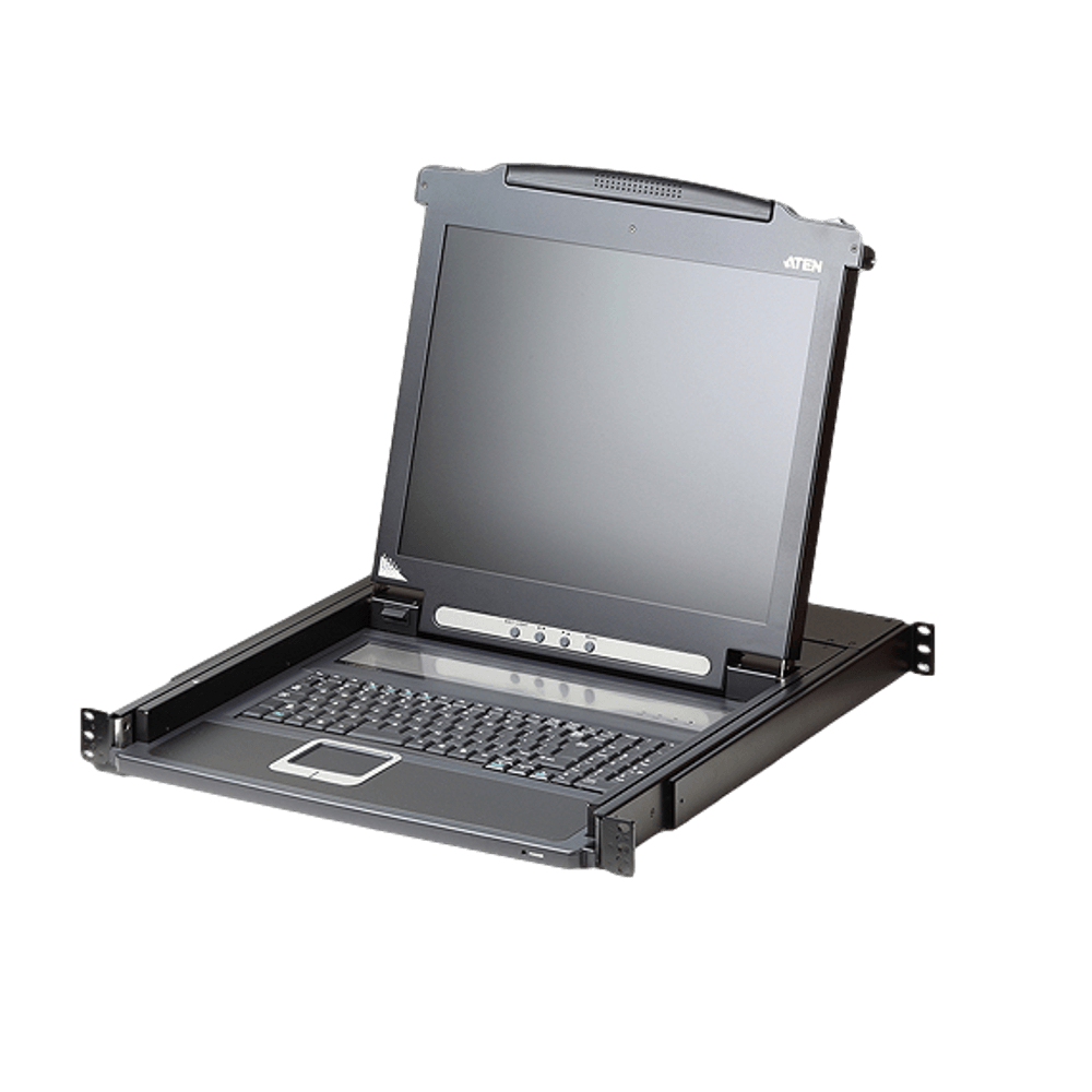 CL1000M 17 LCD 1P KVM PS 2 VGA מבית ATEN