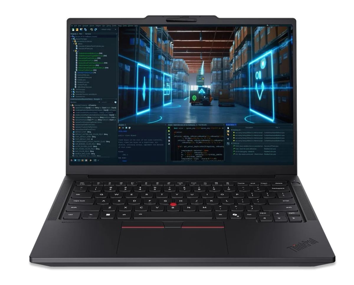 תחנת עבודה ניידת 14 אינץ Lenovo ThinkPad P14s G7 – מעבד Ryzen AI 5 PRO 440 – זכרון 16GB – כונן 512GB SSD – מ.גרפי Radeon 840M
