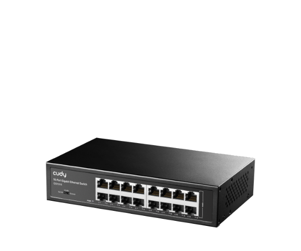 מתג לא מנוהל CUDY GS1016 16 Port Gigabut Ethernet Switch