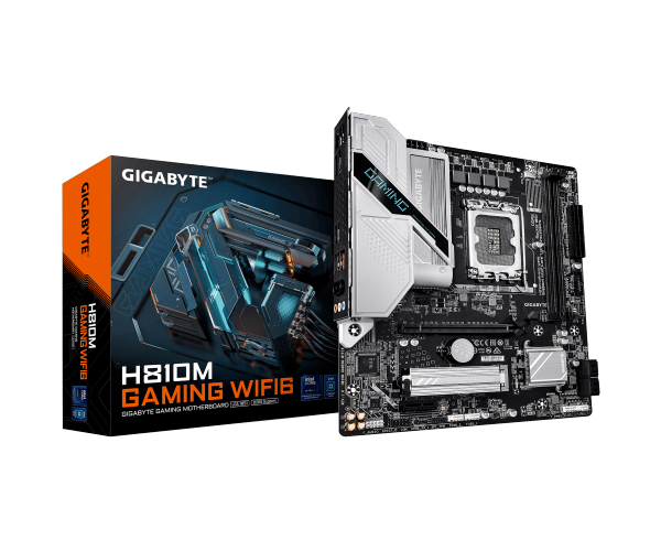 לוח Gigabyte H810M Gaming WIFI6 Micro-Atx DDR5 LGA1851 VGA HDMI