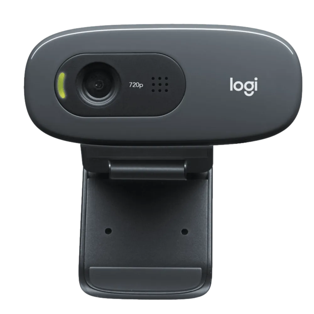 מצלמת רשת Logitech C270 HD 720p 0.9MP מיקרופון מובנה באחריות יבואן רשמי