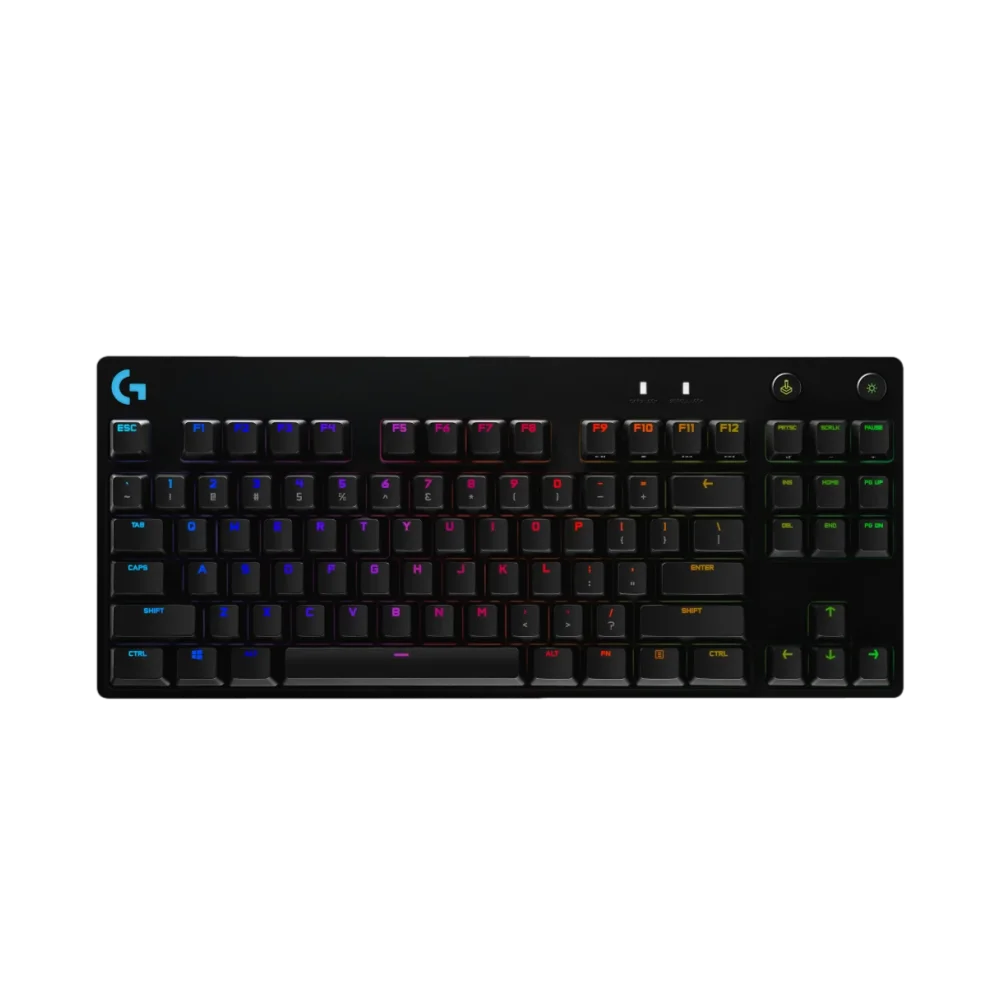 מקלדת גיימינג מכאנית Logitech G Pro – RGB – 12 מקשים לתכנות