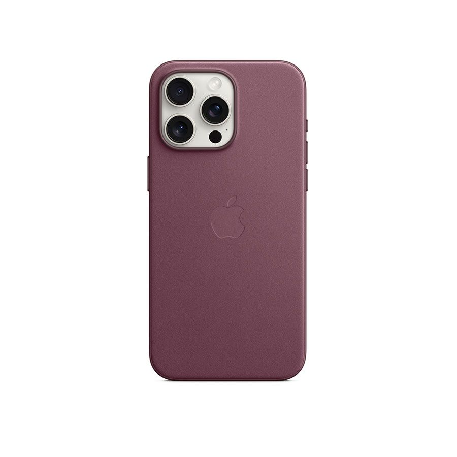 iPhone 15 Series FineWoven Case with MagSafe - Mulberry