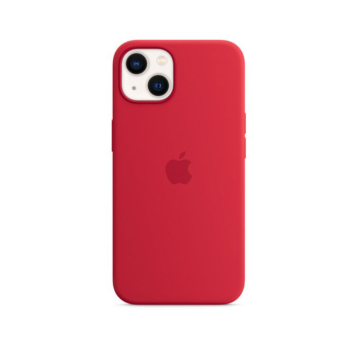 iPhone 13 Series Silicone Case with MagSafe - Product)RED)