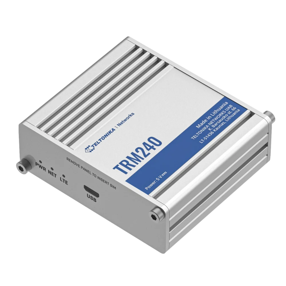 מודם סלולרי תעשייתי TRM240 מבית TELTONIKA