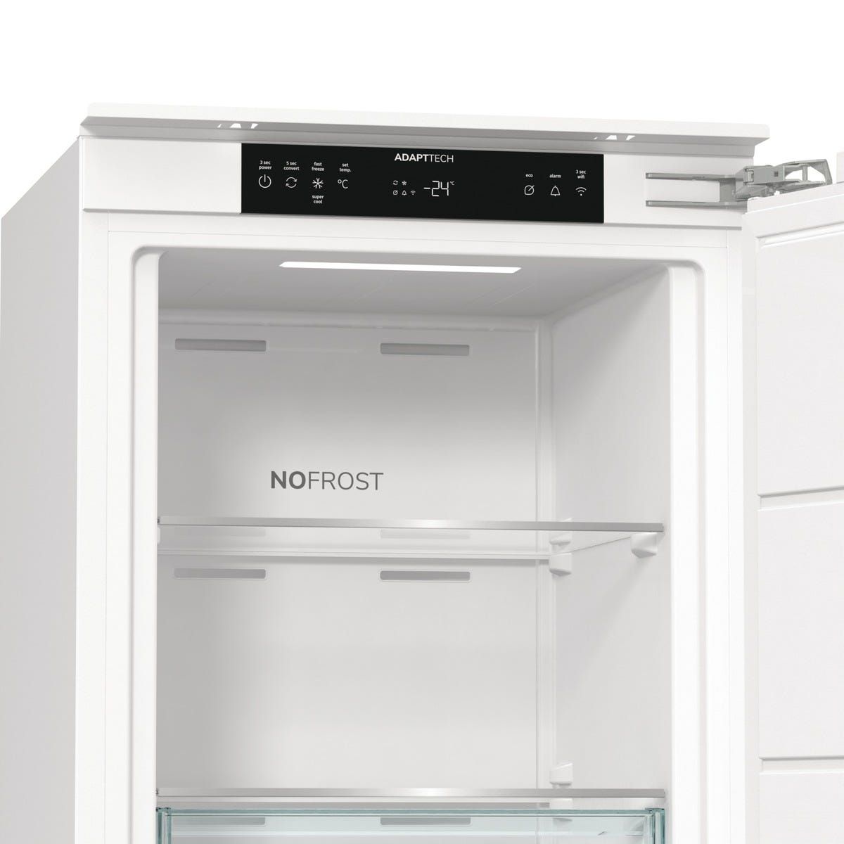 מקפיא אינטגרלי 5 מגירות gorenje בנפח 235 ליטר דגם FNCI517E62WF
