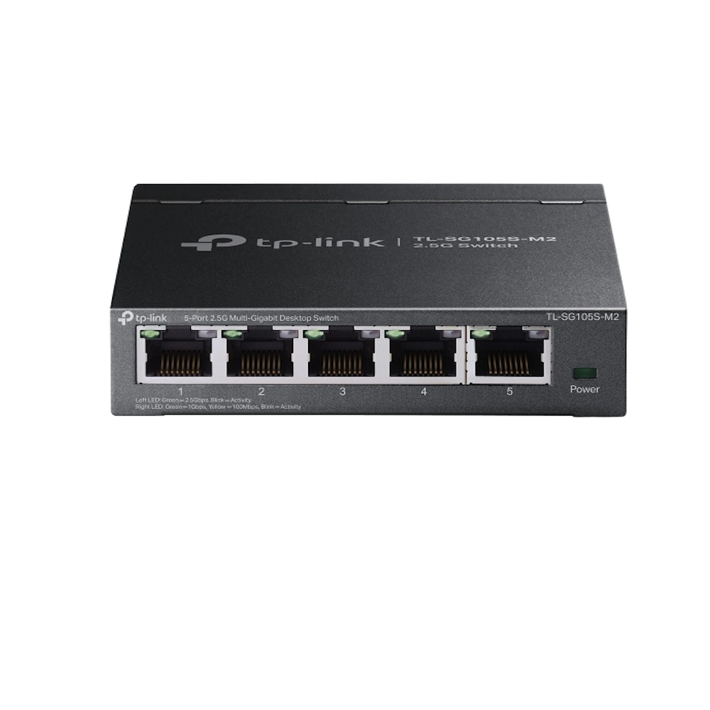 TL-SG105S-M2 5-Port 2.5G Switch מבית TP-LINK