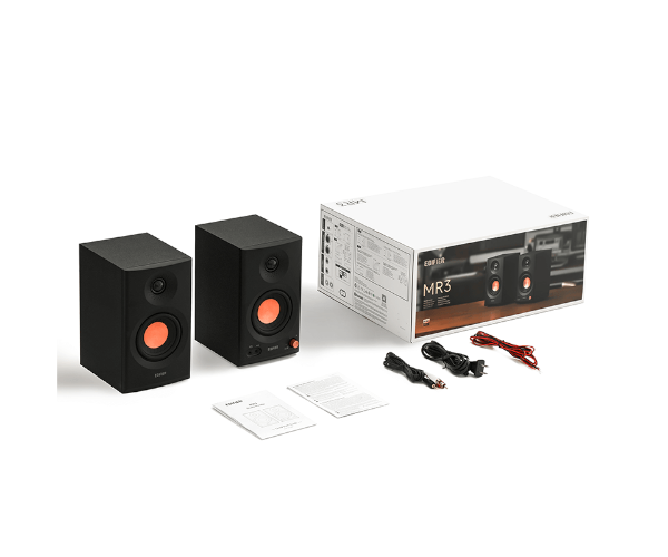 רמקולים Edifier MR3 Black 2.0 Studio Speakers 36W RMS BT 5.4