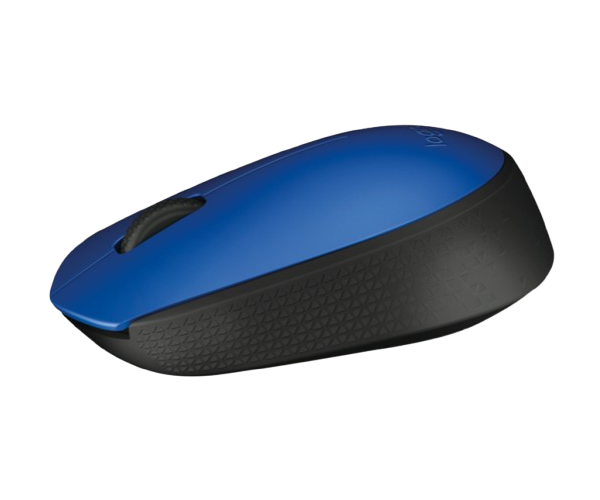 עכבר אלחוטי Logitech M171 – צבע כחול – חיבור אלחוטי 2.4GHz