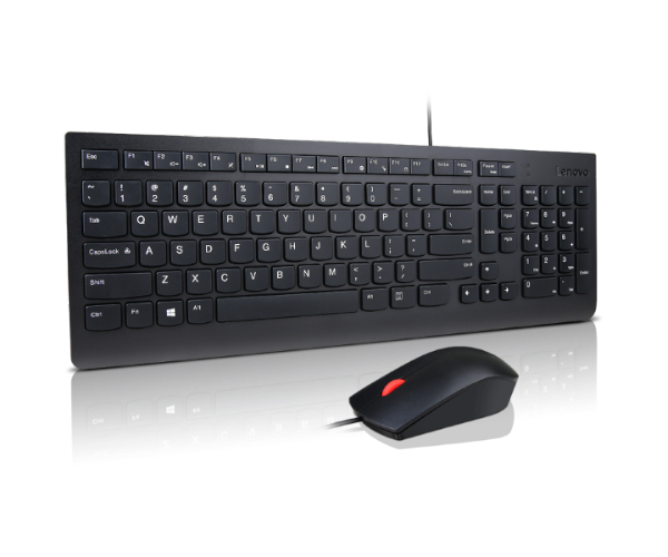 סט חוטי Lenovo Essential Wired Hebrew English incl Copilot Key