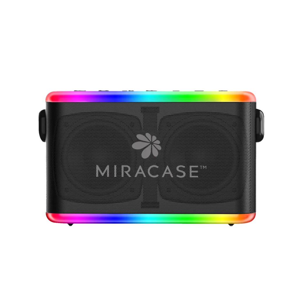 רמקול נייד+מיקרופון דגם MBTS880 מבית MIRACASE בצבע שחור