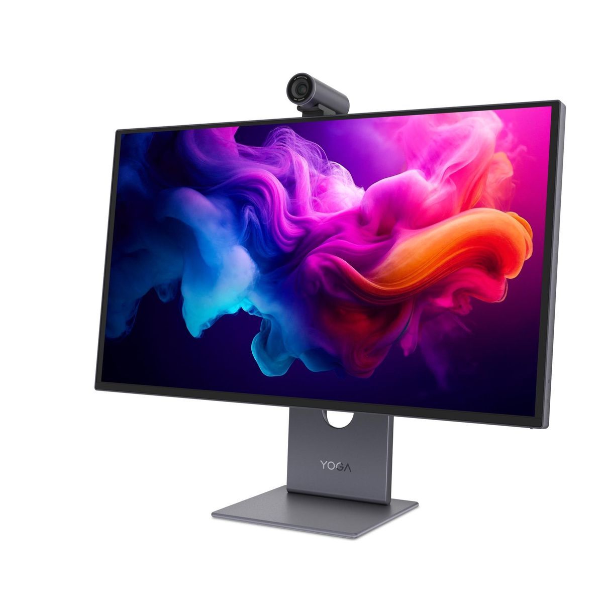 מסך מחשב 26.5 אינץ Lenovo Yoga Pro 27UD-10 – רזולוציה 4K UHD – פאנל QD-OLED – קצב רענון 120Hz – זמן תגובה 0.03ms