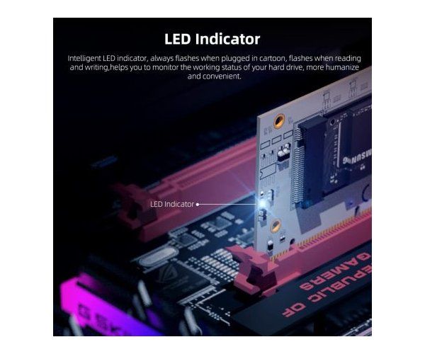MAIWO M.2 NVMe SSD to PCIe 3.0 Adapter Card KT058A
