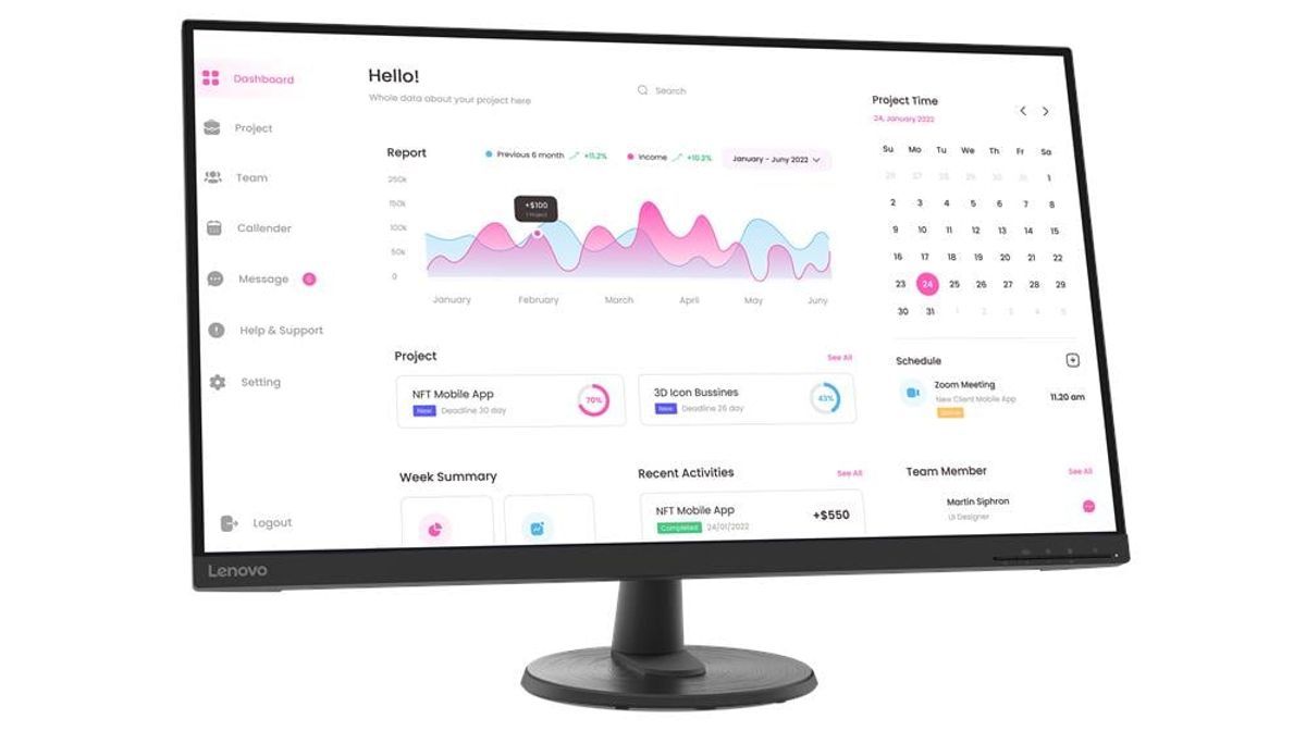 Lenovo D32-45 Monitor 31.5 67A0GAC2IS