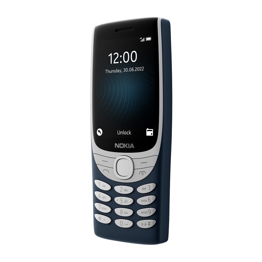 טלפון סלולרי NOKIA דגם 8210 בצבע כחול