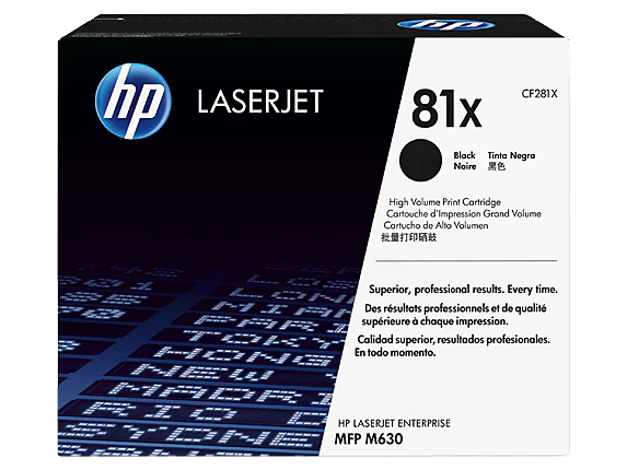 טונר לליזר HP M630 מקורי CF281X