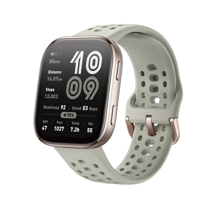 שעון חכם Amazfit דגם BIP 6 בצבע אפור אבן