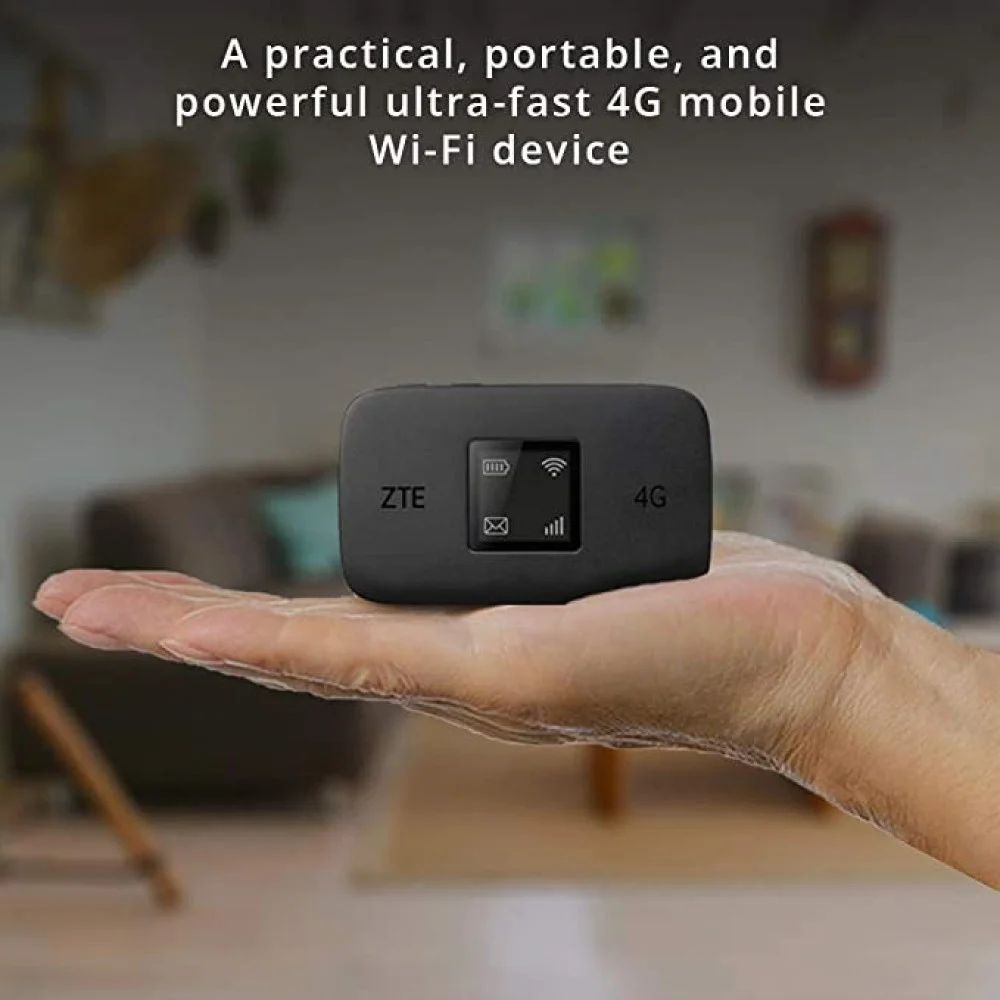 נתב סלולרי נייד ZTE MF971LS Mi-Fi CAT6 LTE 300Mbps Dual Band Wi-Fi 866Mbps סוללה 2000mAh באחריות יבואן רשמי