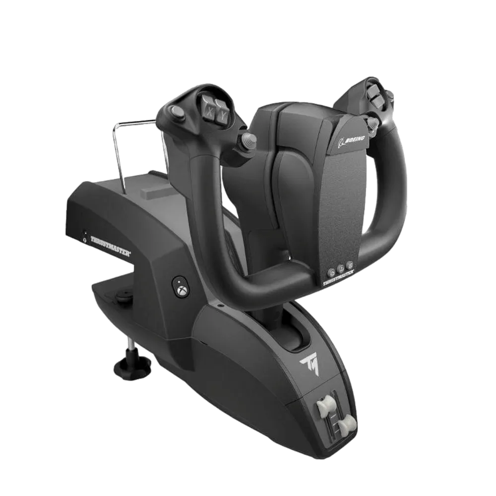 הגה טיסה Thrustmaster TCA Yoke Boeing Edition – הגה 1:1 – חיישני H.E.A.R.T מגנטיים 16 סיביות – Xbox ו-PC