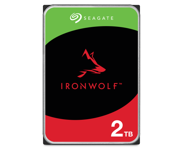 דיסק פנימי Seagate IronWolf 2TB NAS HDD 3.5 5400RPM 256MB Cache