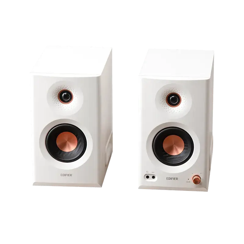רמקולי סטודיו Edifier MR5 – הספק 110W RMS – טווח 46Hz-40kHz – Tri-amped – Bluetooth – לבן