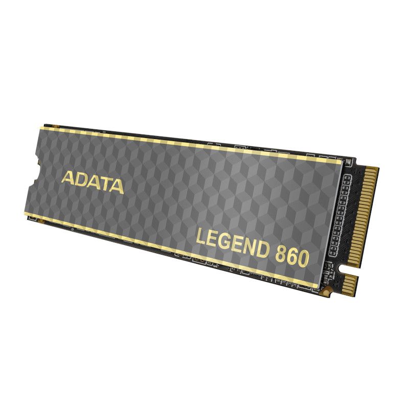כונן SSD ADATA LEGEND 860 – נפח 2TB – ממשק PCIe Gen4 M.2 NVMe – מהירות עד 6000MB/s