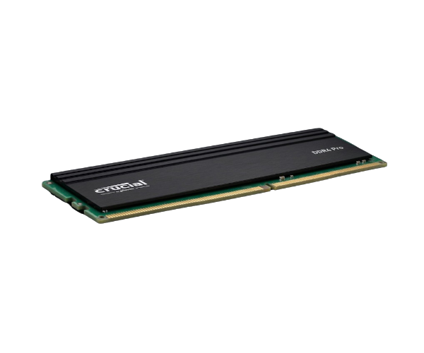 זכרון למחשב נייח Crucial Pro DDR4 32GB – מהירות 3200MHz – CL22 – תאימות Intel XMP 2.0 – צבע שחור