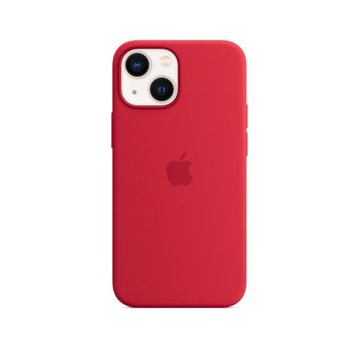 iPhone 13 Series Silicone Case with MagSafe - Product)RED)