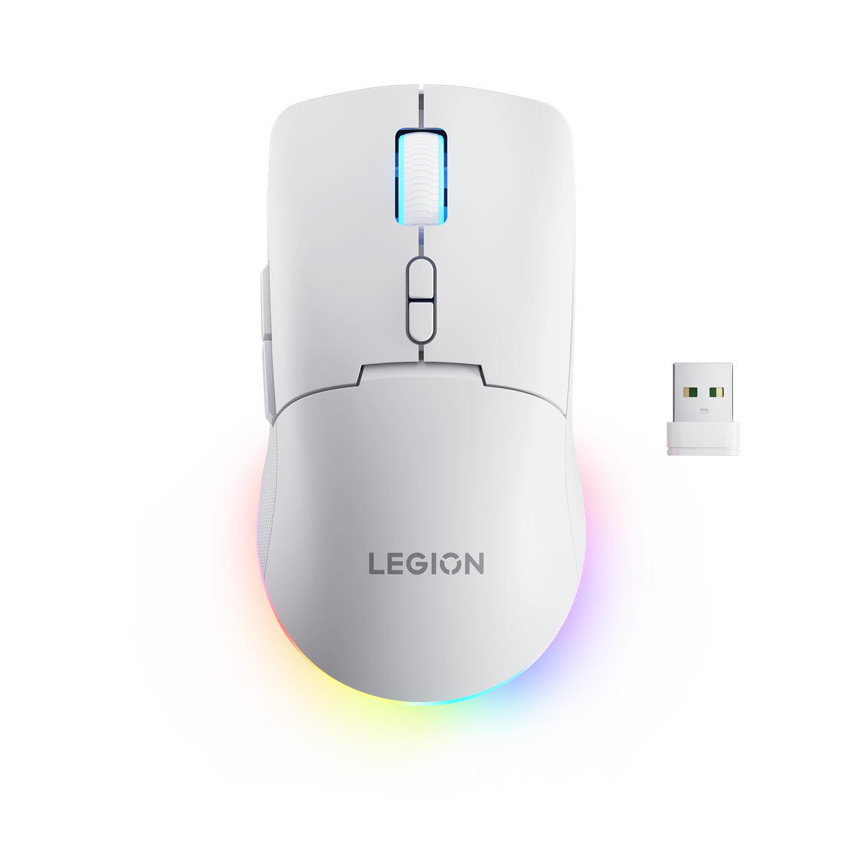 Lenovo Legion M220 Wireless RGB Gaming Mouse (Glacier White)