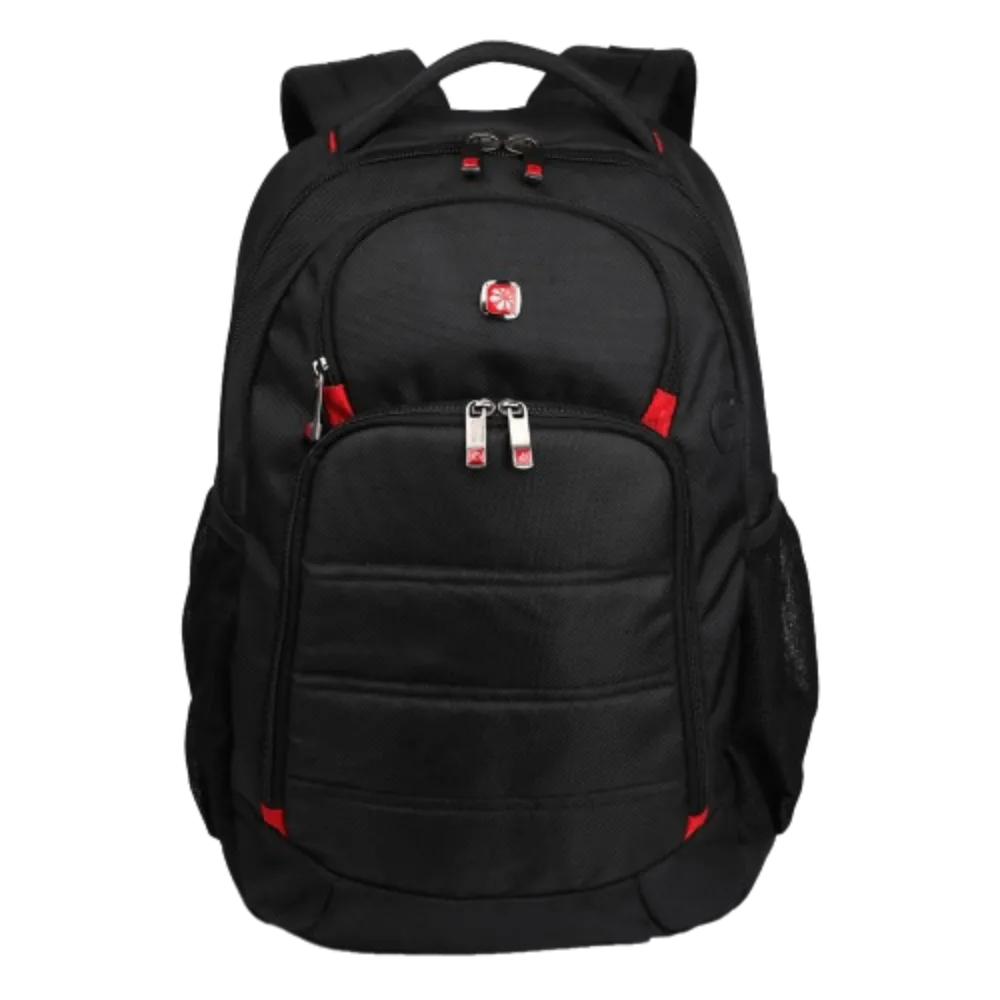 תיק גב למחשב נייד Miracase NB-8122PRO 15.6 שחור עם תא מרופד ורצועות אורטופדיות באחריות יבואן רשמי